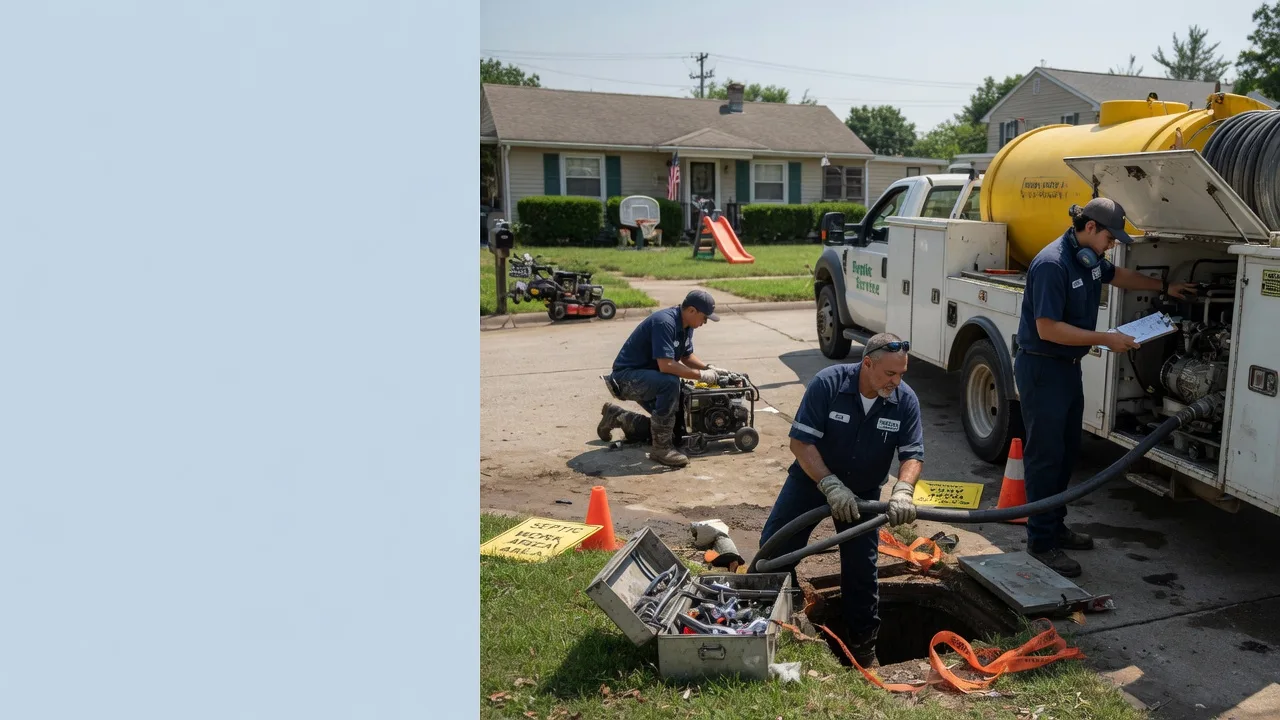 Septic Tank Pumping in Conshohocken, PA near me